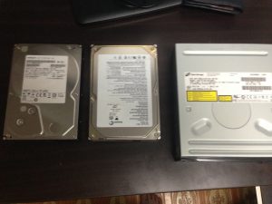 HDD/DVDドライブ