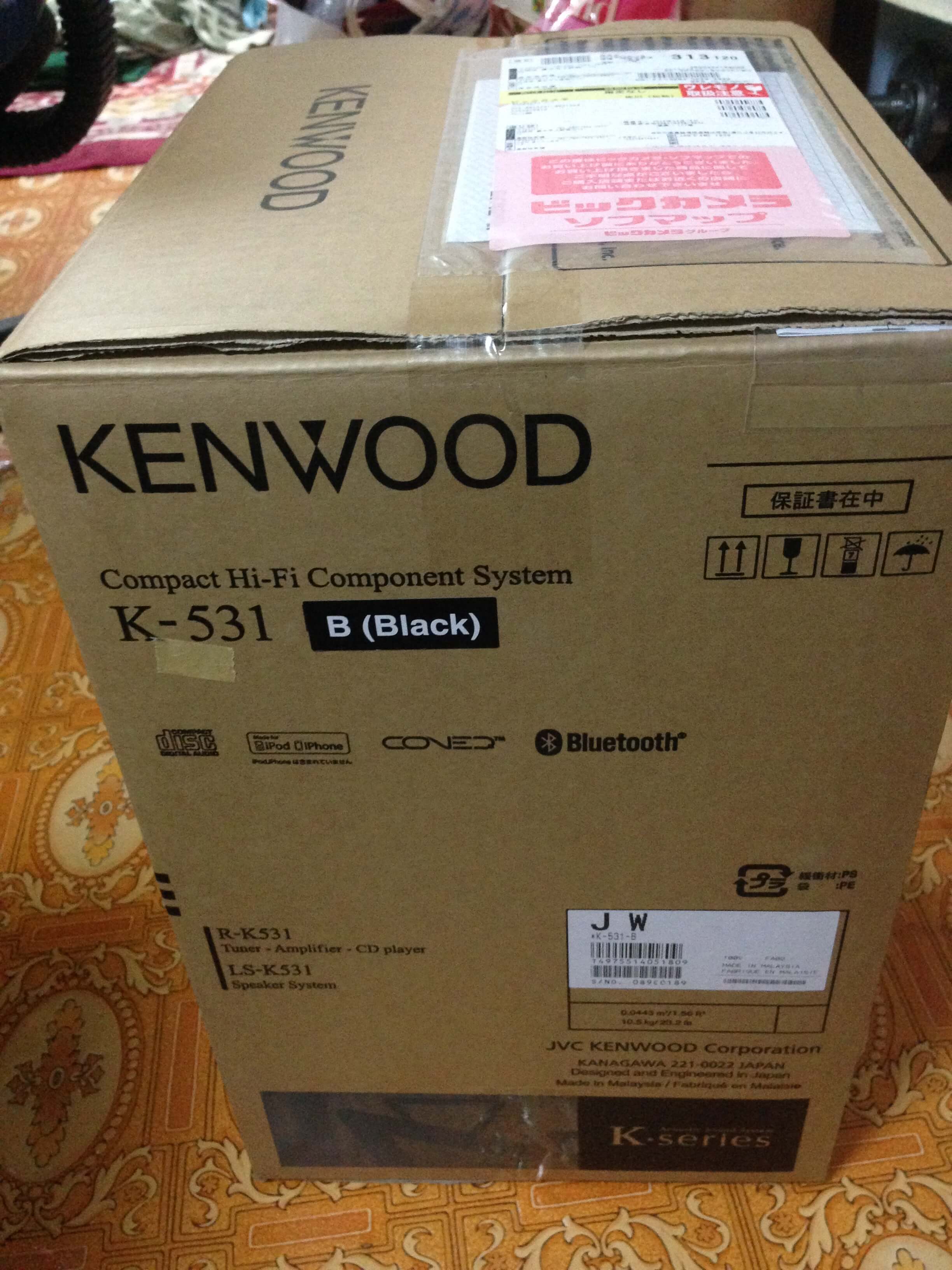 KENWOOD K-531外箱1