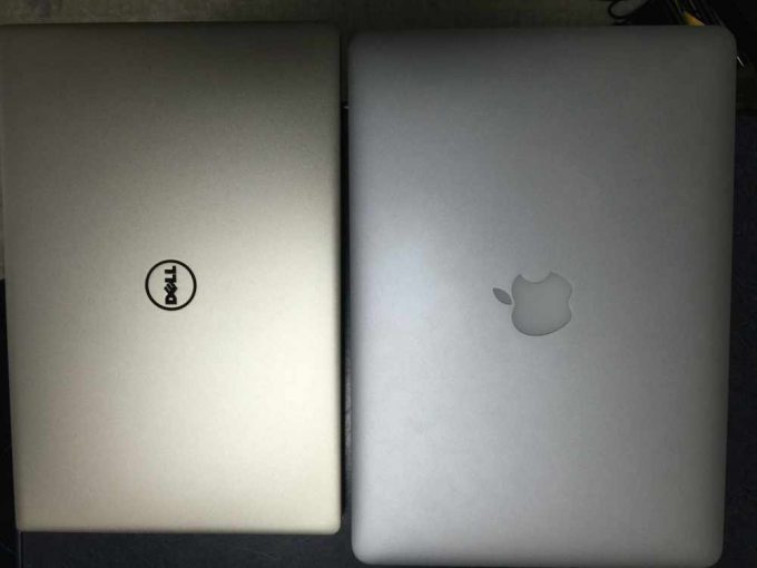 XPS13とMacBook Air13