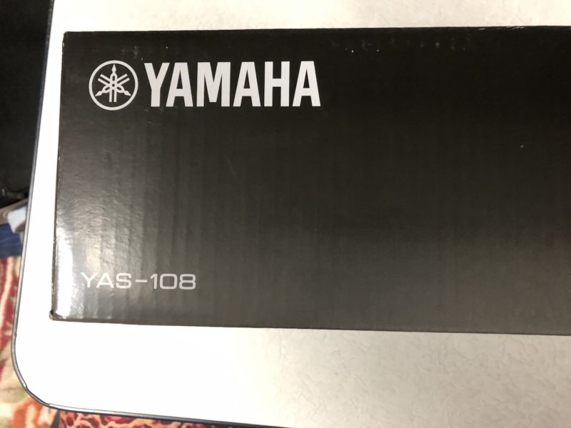 YAMAHA YAS-108外箱